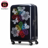 travel trolley luggage bag made of imported ABS PC